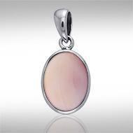 Oval Cabochon Silver Pendant TPD736 Pendant