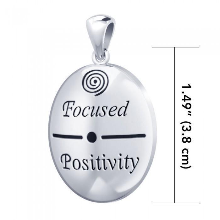 Empowering Words Focused Positivity Pendant TPD769