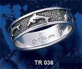 Silver Dolphin Ring TR036 - peterstone.dropshipping