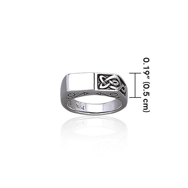 Celtic Knotwork Silver Ring TR1791 Ring