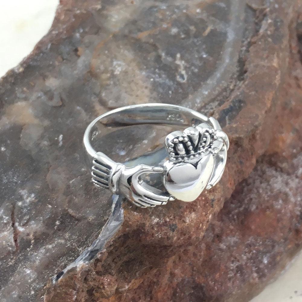 Celtic Claddagh Ring TRI1118 - peterstone.dropshipping