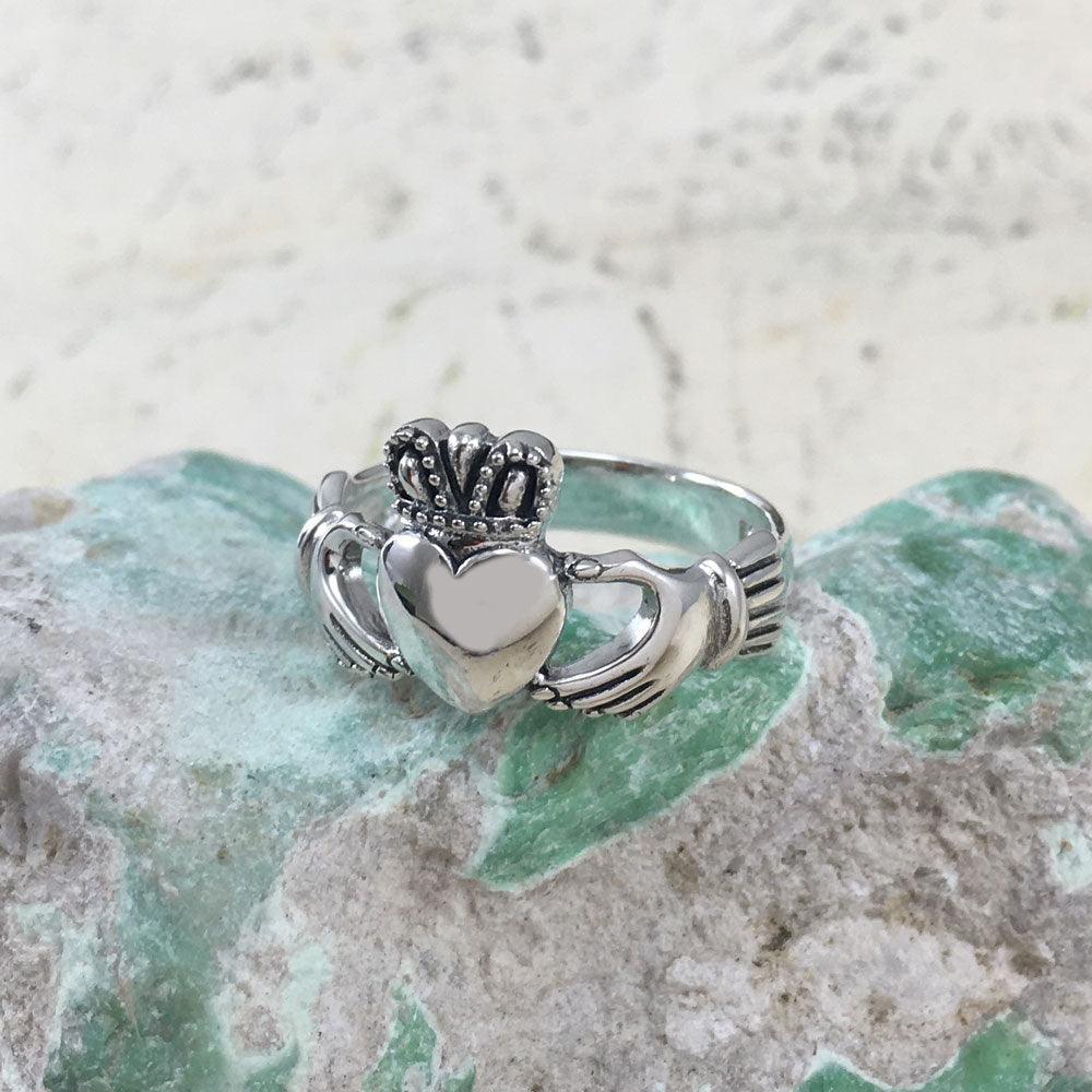 Celtic Claddagh Ring TRI1118 - peterstone.dropshipping