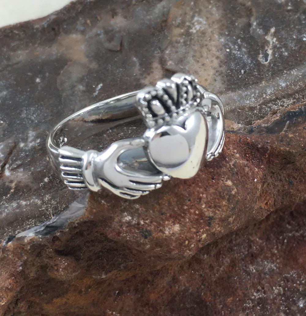 Celtic Claddagh Ring TRI1118 - peterstone.dropshipping