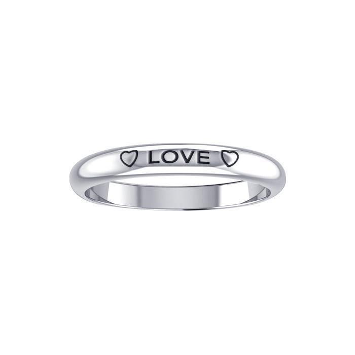 LOVE Sterling Silver Ring TRI1175