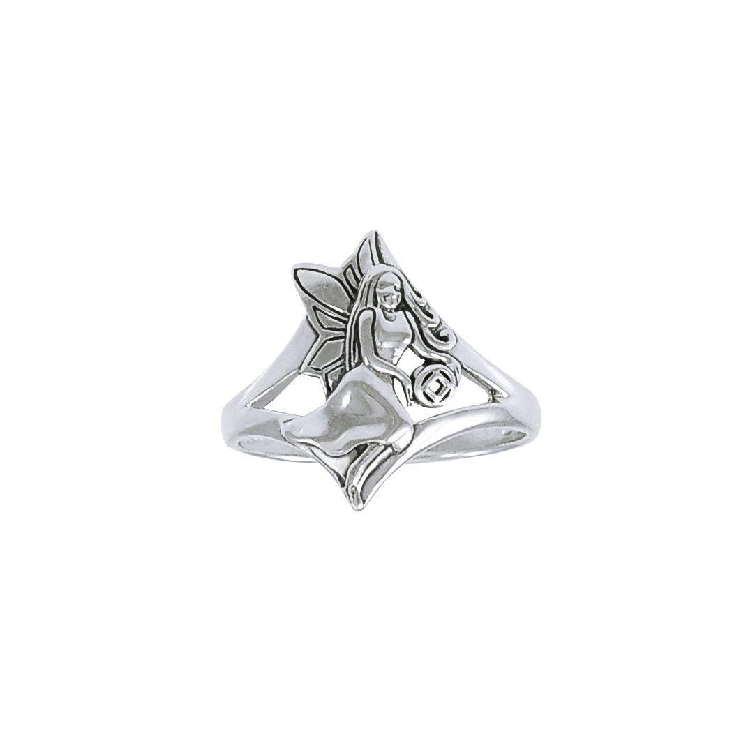 Fairy Silver Ring TRI1297 - peterstone.dropshipping