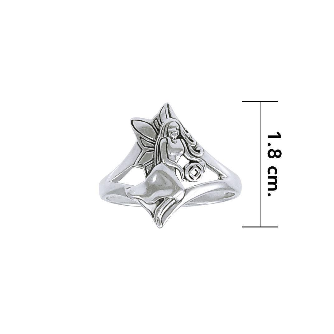 Fairy Silver Ring TRI1297 - peterstone.dropshipping