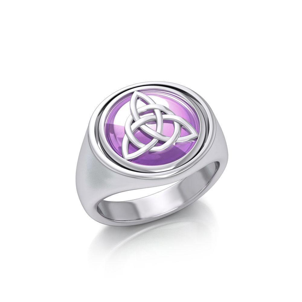 Celtic Triquetra Flip Ring TRI151 Ring