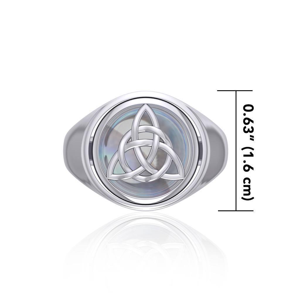 Celtic Triquetra Flip Ring TRI151 Ring