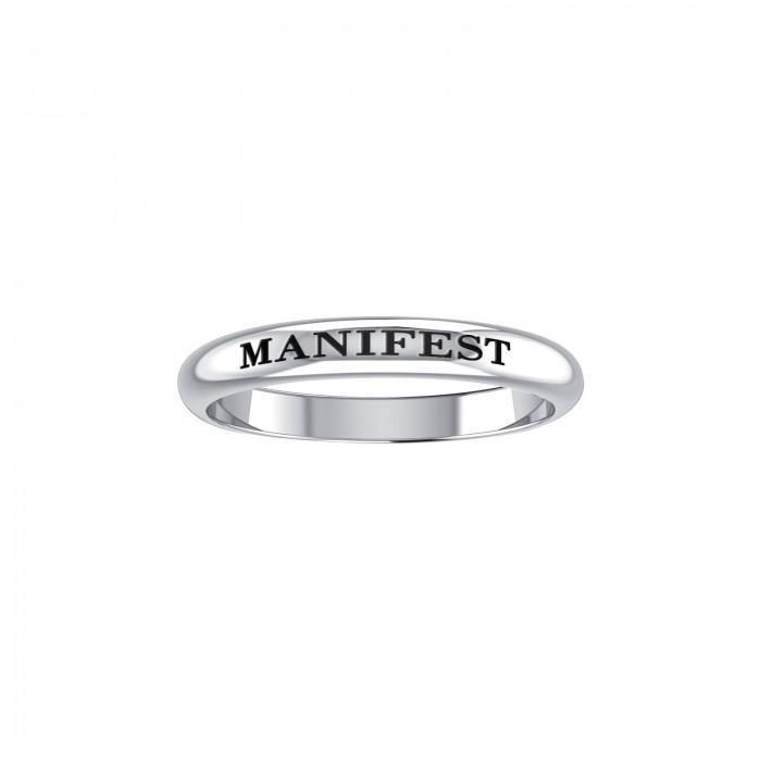 Manifest Silver Ring TRI429