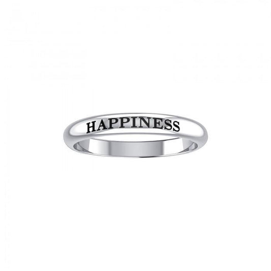 HAPPINESS Sterling Silver Ring TRI606