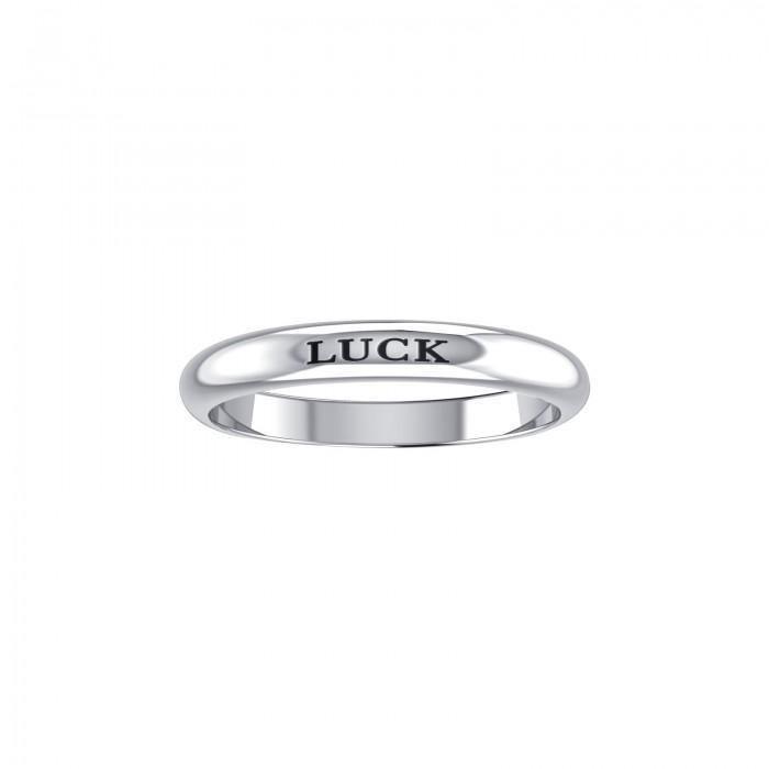 LUCK Sterling Silver Ring TRI607