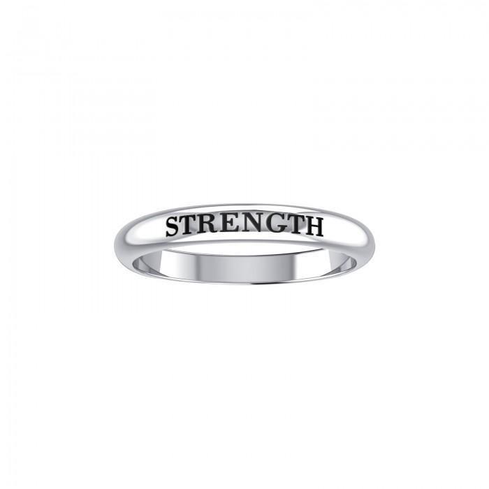 Strength Silver Ring TRI757