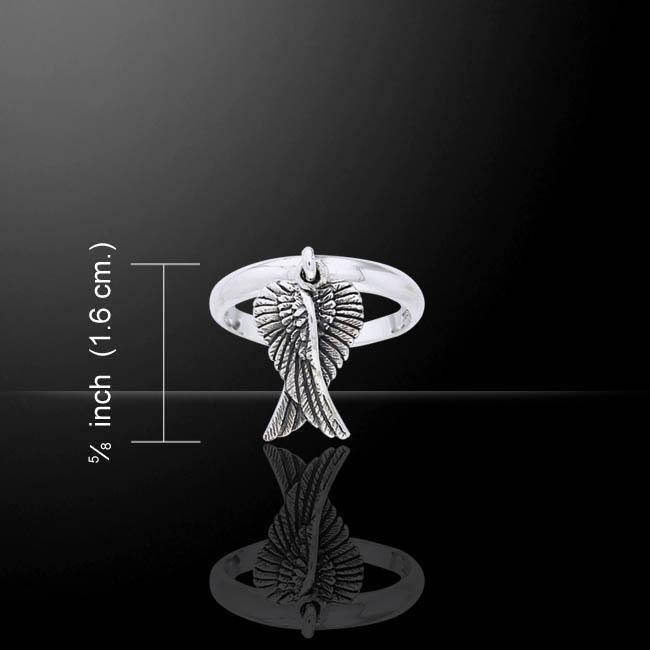 Angel Wings Ring TRI841 Ring