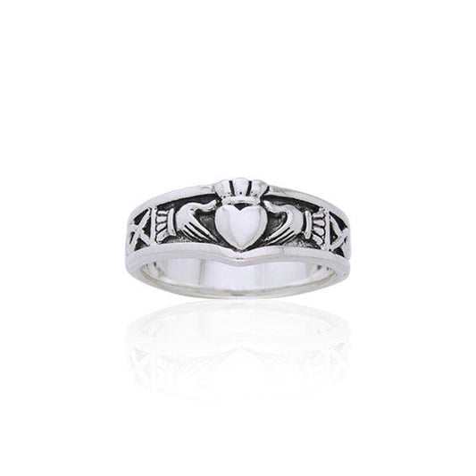 Celtic Claddagh Ring TRI893 Ring