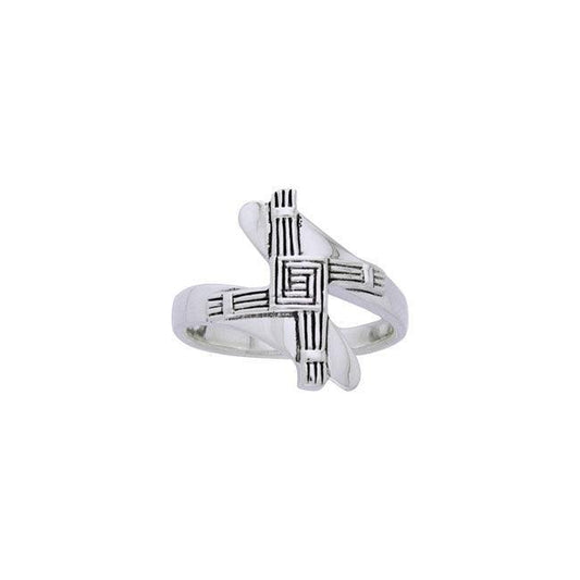 Brigids Cross Ring TRI894 - peterstone.dropshipping