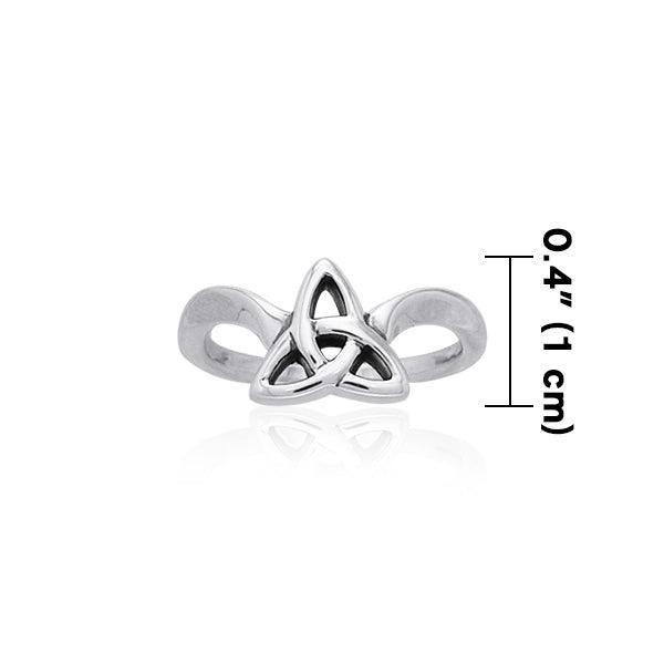 Celtic Trinity Knot Silver Ring TRI895 Ring