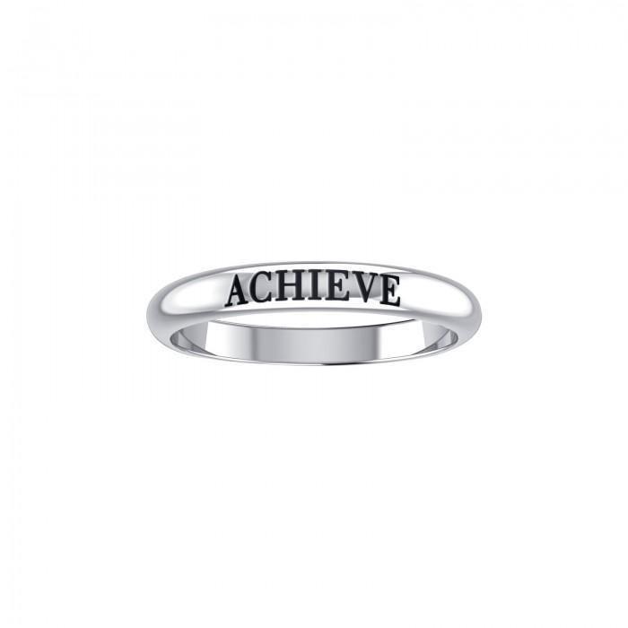 ACHIEVE Sterling Silver Ring TRI945