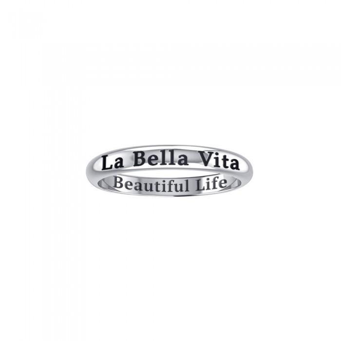 LA BELLA VITA BEAUTIFUL LIFE Sterling Silver Ring TRI975