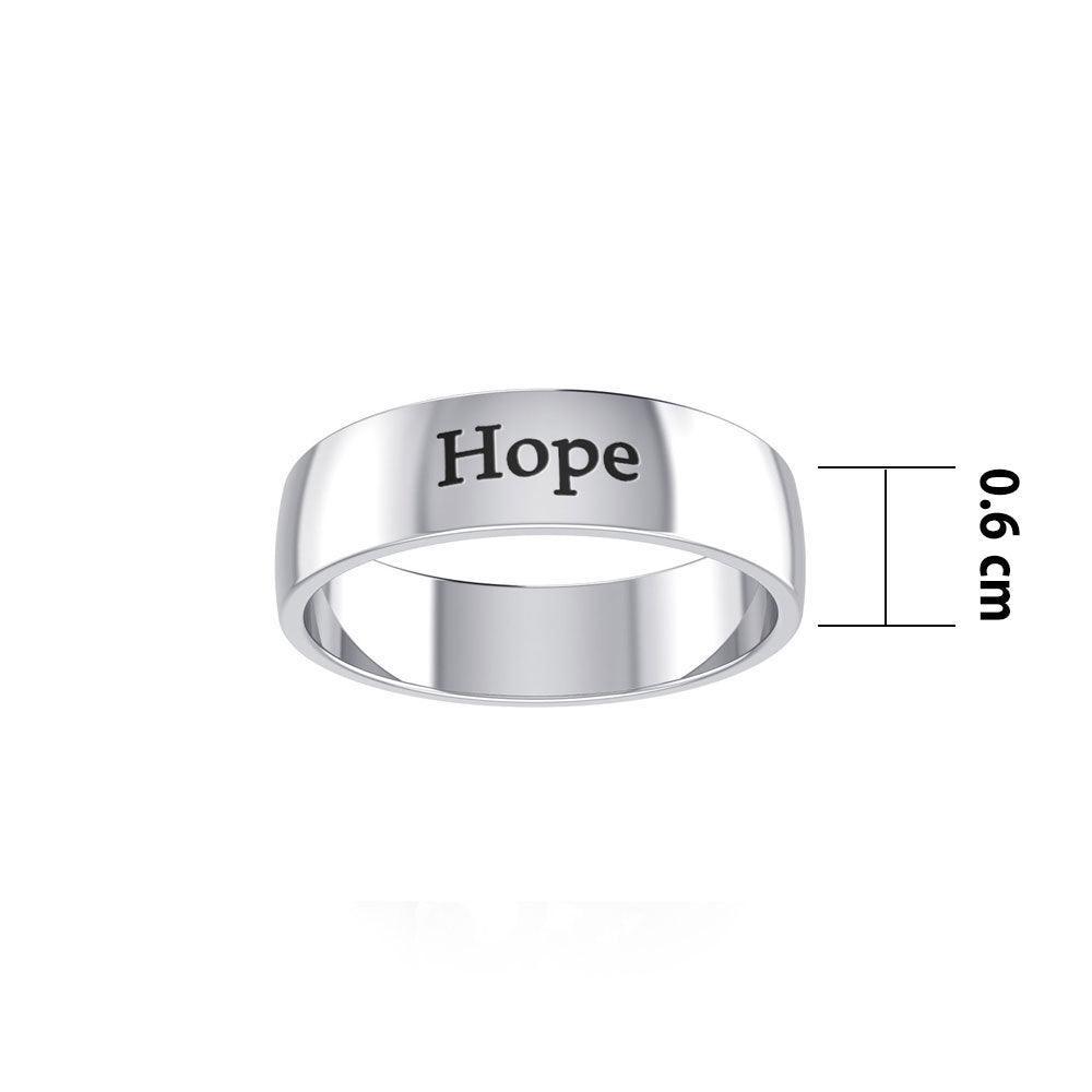 Hope Sterling Silver Ring TRI982 - peterstone.dropshipping