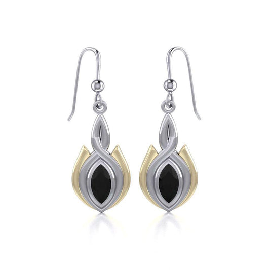 Blaque Oval Twist Earrings MER388