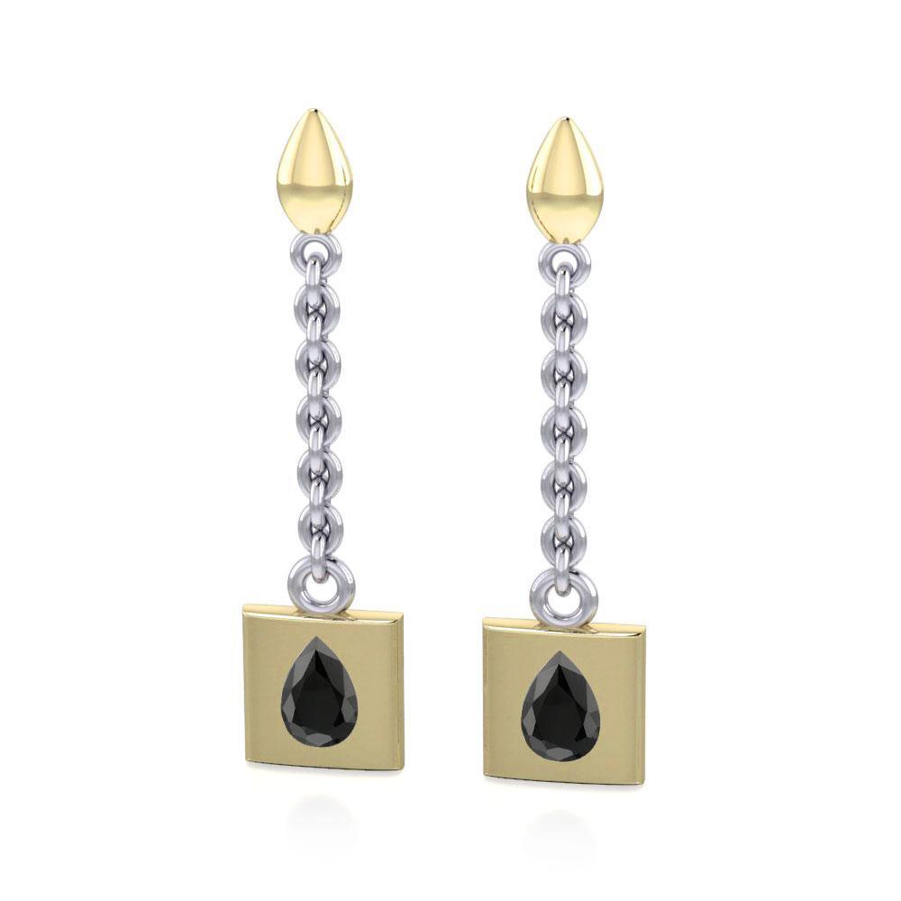 Blaque Square Earrings MER403