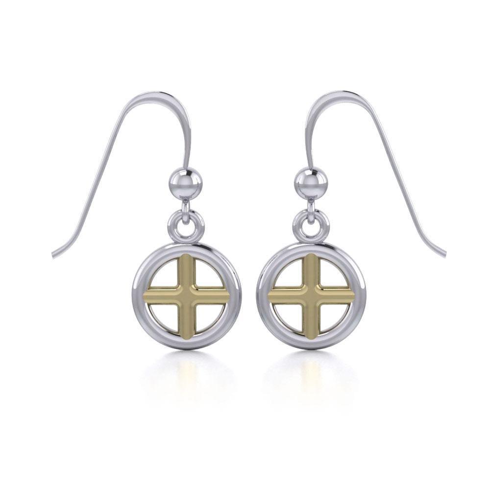 Blaque Cross Earrings MER417