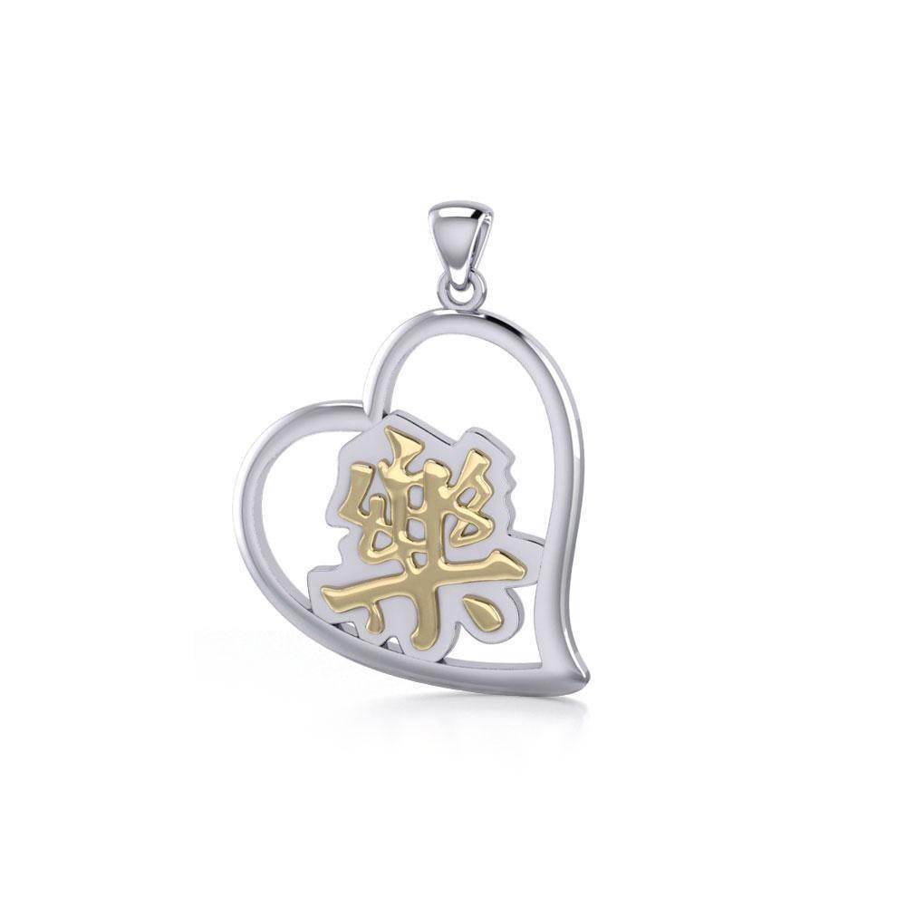 Happiness Feng Shui Heart Pendant MPD3781