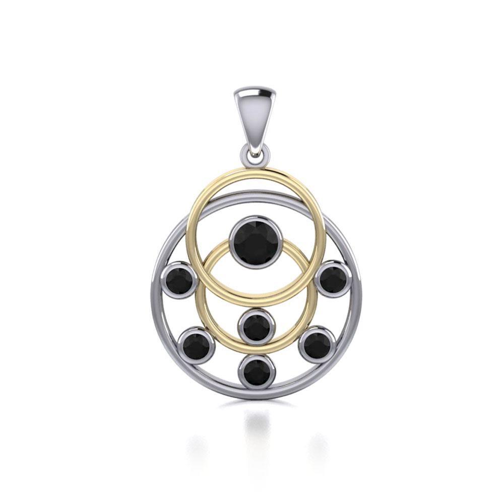 Blaque Circles Pendant MPD714