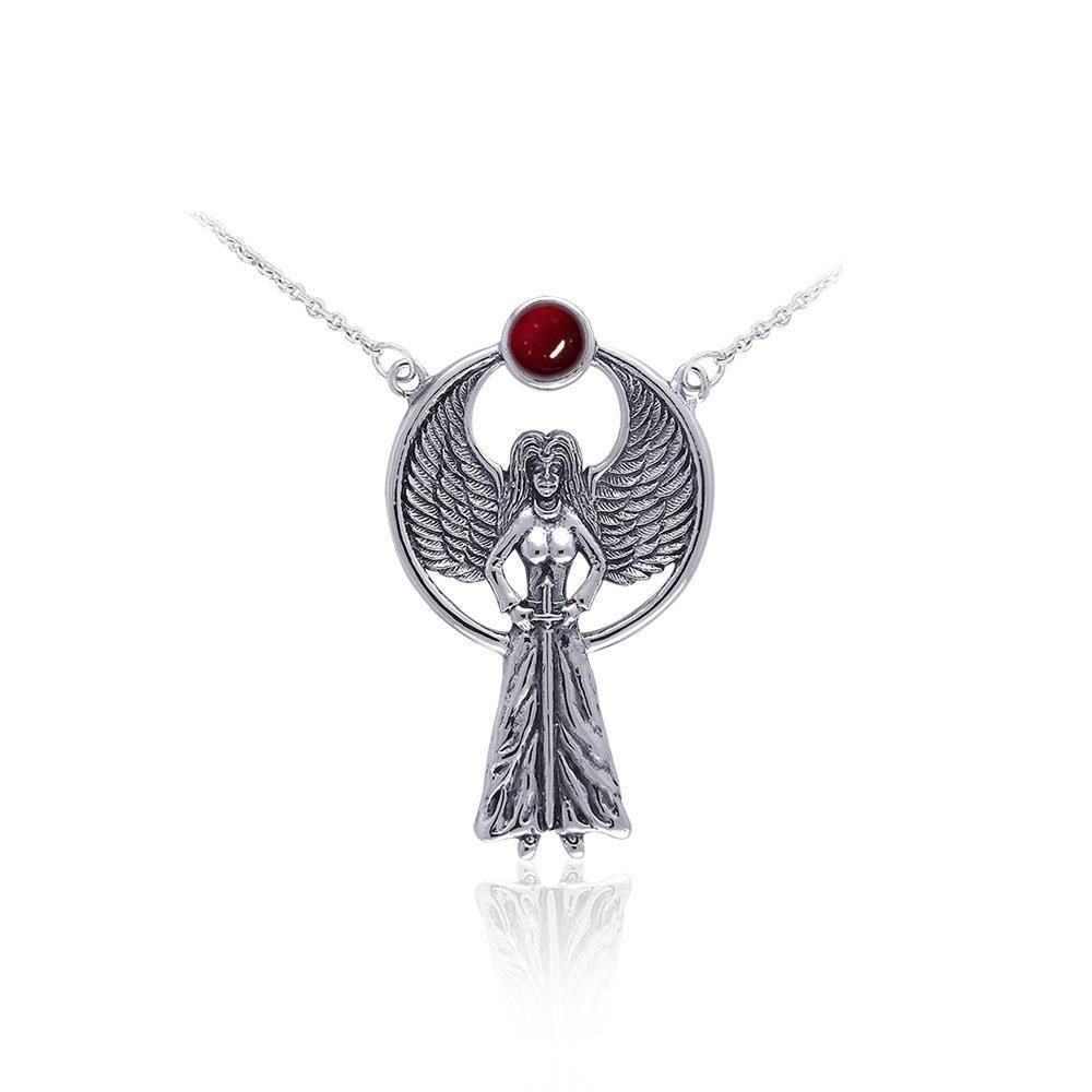 Avenging Angel Silver Necklace TNC010 Necklace