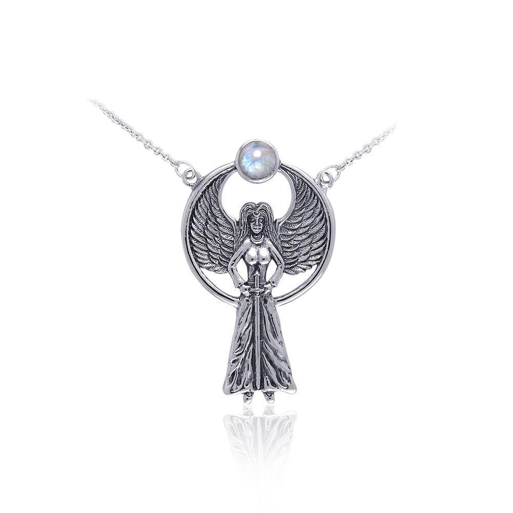 Avenging Angel Silver Necklace TNC010 Necklace