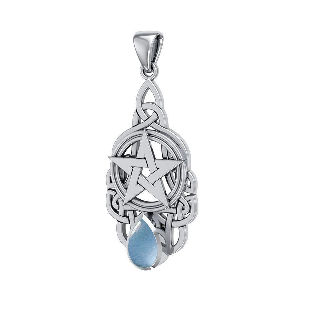 Hidden in the Powerful Silver Pentagram Pendant TP235 Pendant