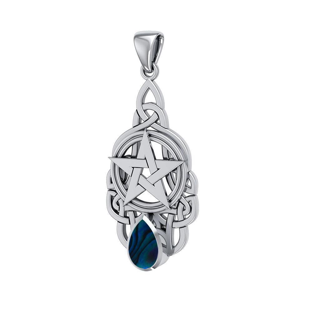 Hidden in the Powerful Silver Pentagram Pendant TP235 Pendant