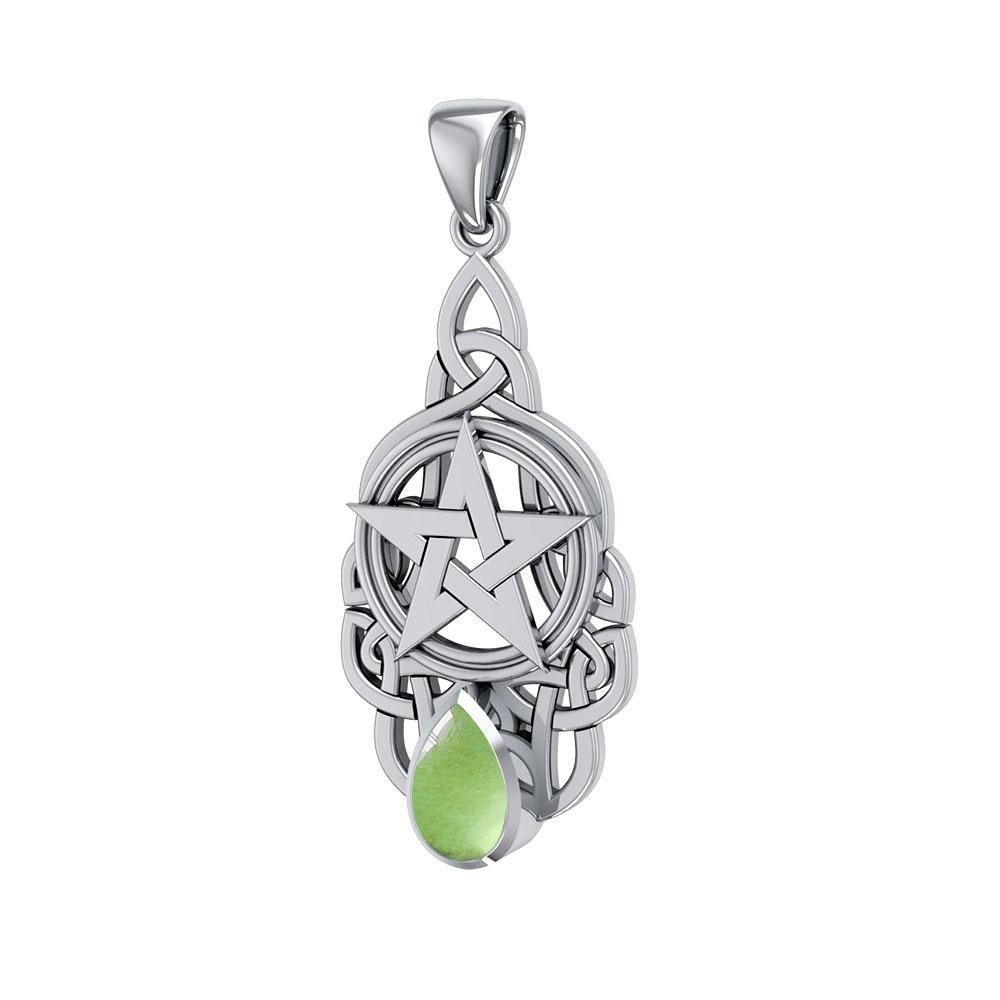 Hidden in the Powerful Silver Pentagram Pendant TP235 Pendant