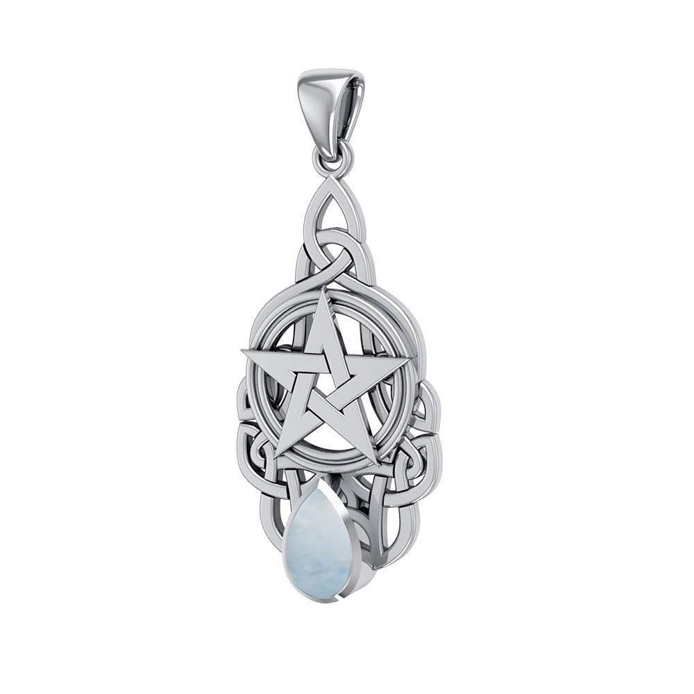 Hidden in the Powerful Silver Pentagram Pendant TP235 Pendant