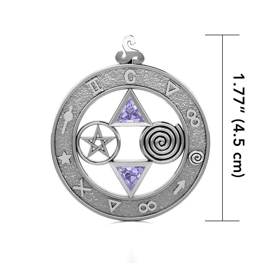 Total Universal Balance Talisman Silver Pendant TP466 Pendant