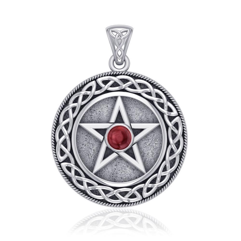 Silver Pentagram Pentacle Pendant TP568 Pendant