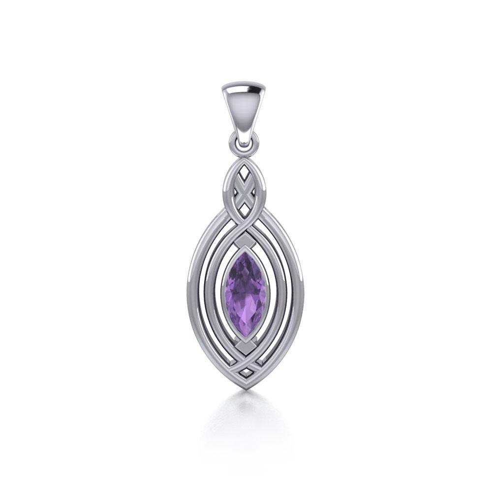 Filigree Gemstone Pendant  TP860