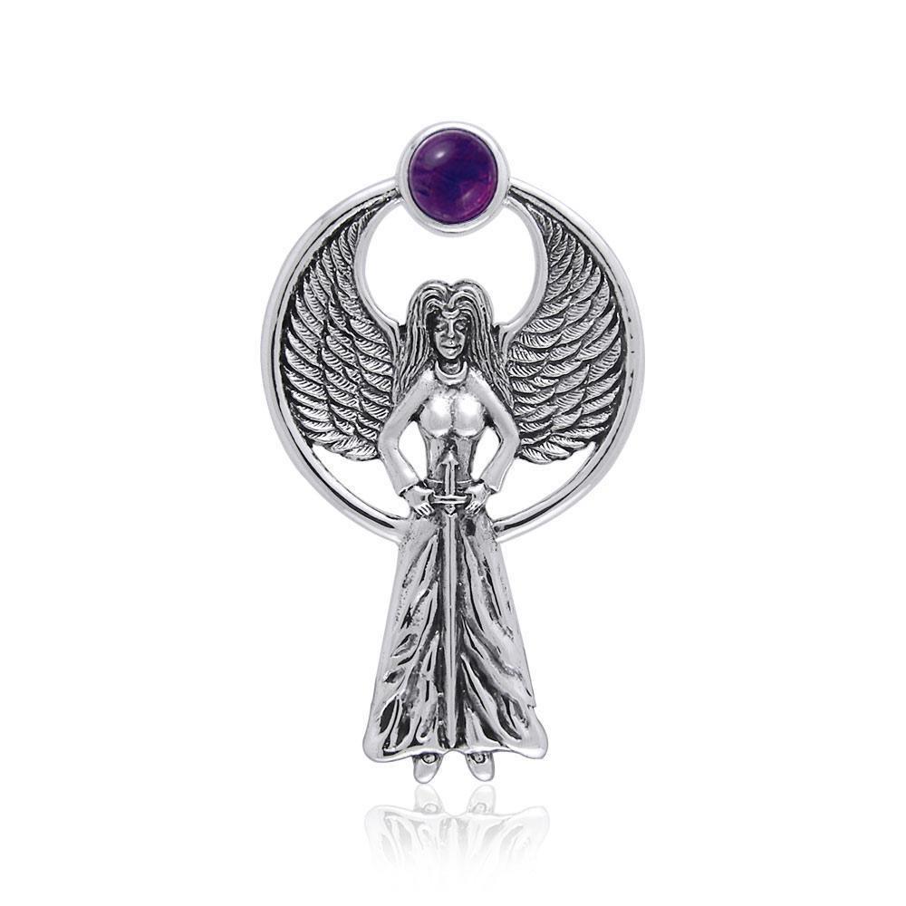 Avenging Angel Silver Pendant TPD167 Pendant