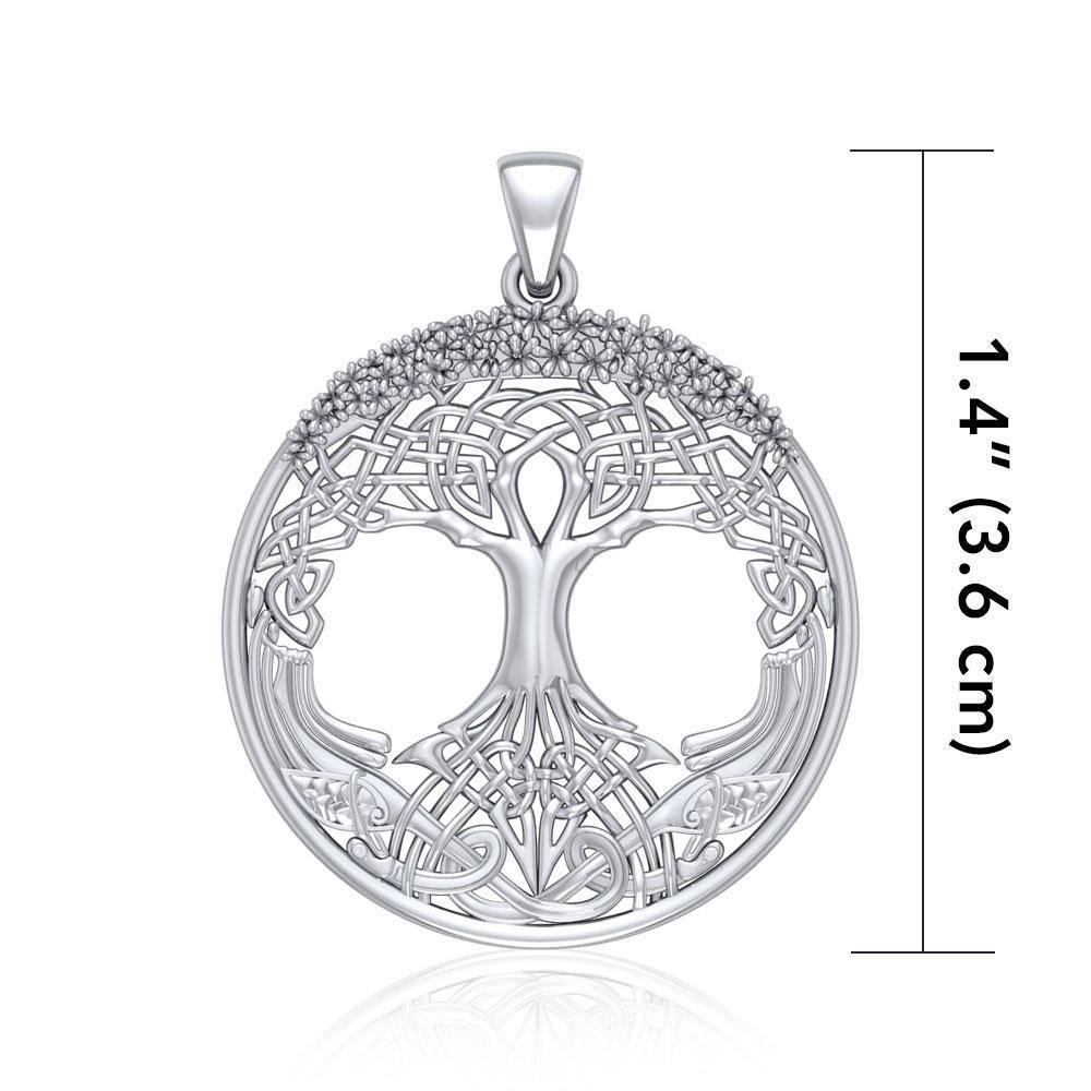 The Tree of Life, Beyond astounding ~ Sterling Silver Jewelry Pendant TPD3544 Pendant