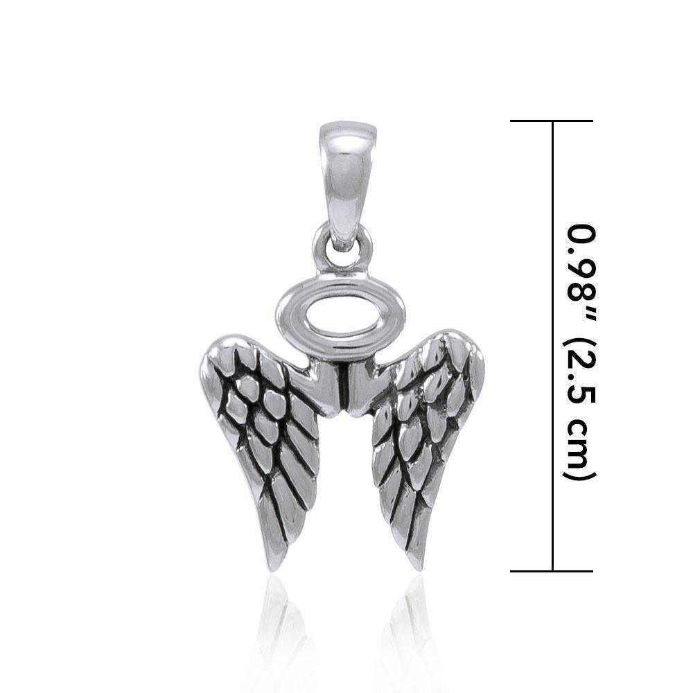 Angel Wings Halo Pendant TPD4702 Pendant