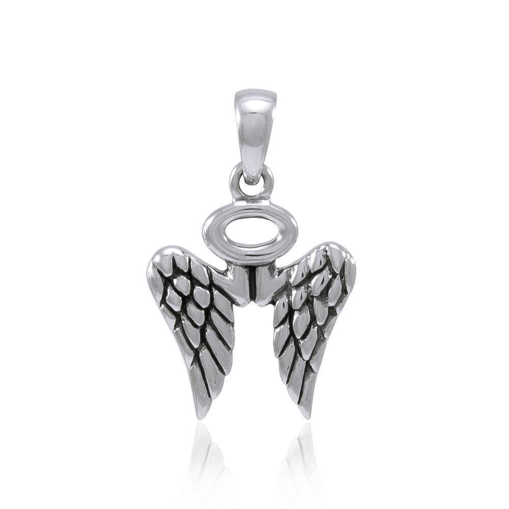 Angel Wings Halo Pendant TPD4702