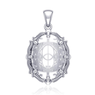 PS: Sterling Silver Chalice Well Pendant-