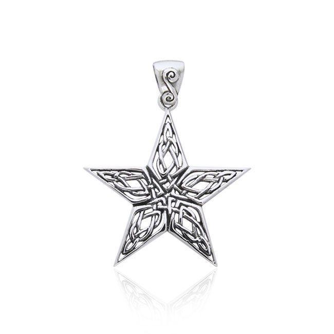 Celtic Knotwork Silver Pendant TPD963 Pendant