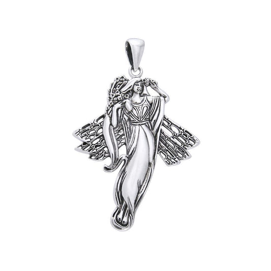 Blossoming Fairy Silver Pendant TPD970