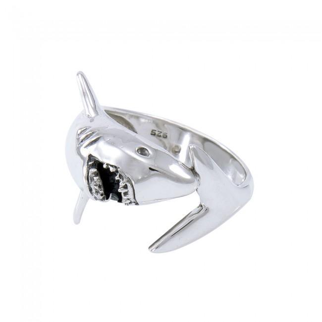 Great White Shark Ring TR1481 Ring