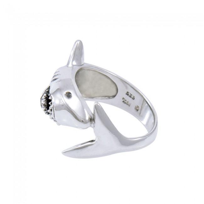 Great White Shark Ring TR1481 Ring