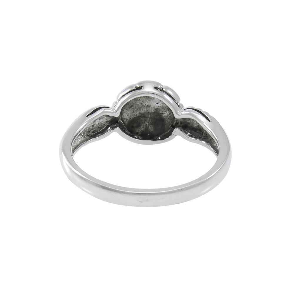 Lets create memories in the sea ~ Sand Dollar Sterling Silver Ring TR3027 Ring