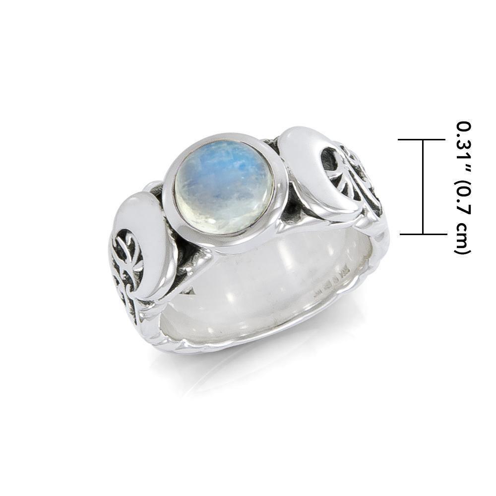 Enchanted by the Divine Blue Moon Ring TR3766 Ring