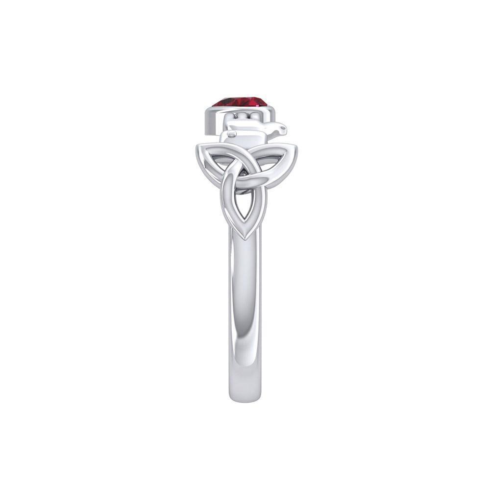 Like Icon Sterling Silver with Gemstone TRI1748 Ring