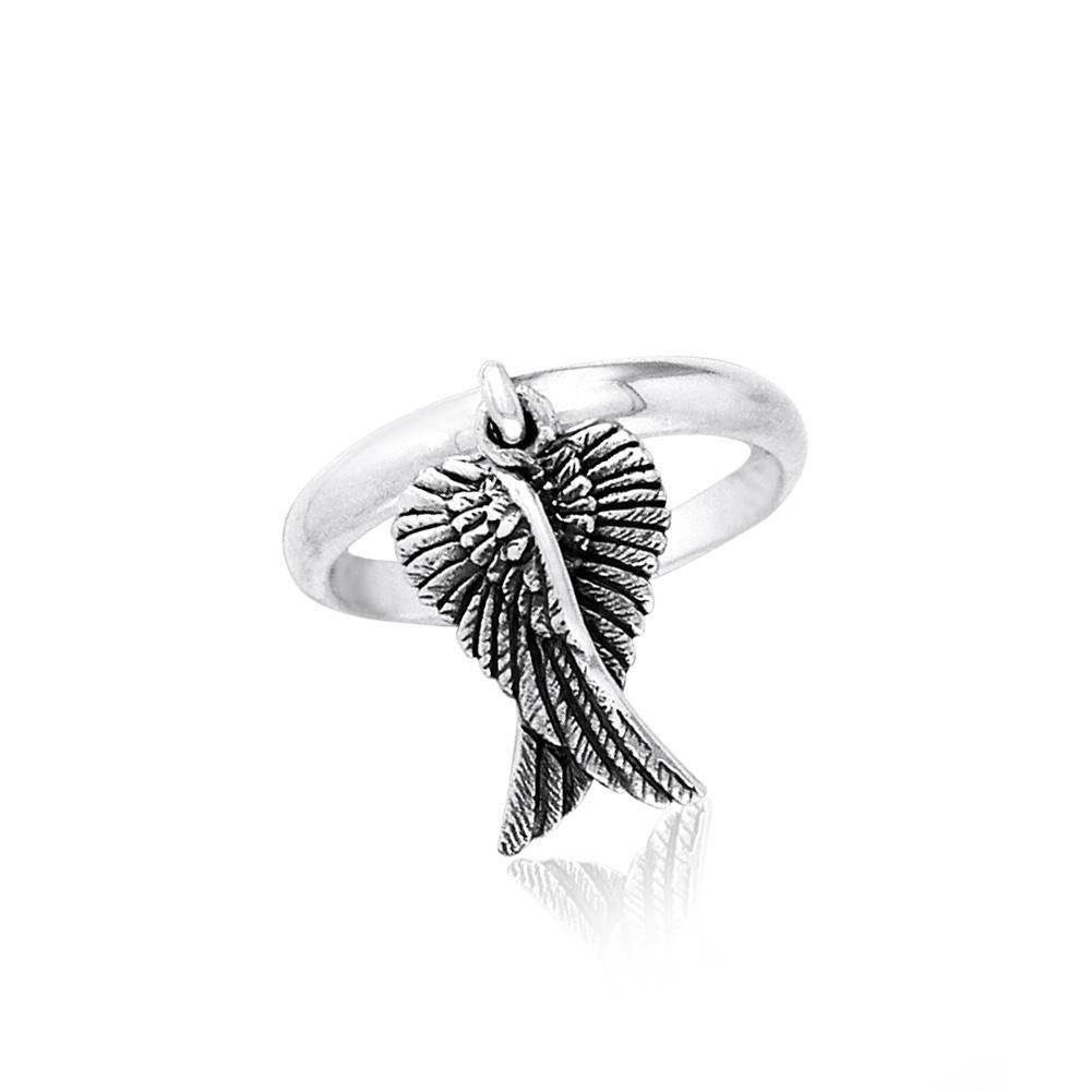 Angel Wings Ring TRI841